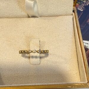 Freida rothman bezel set stacking Ring